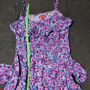 Floral Dress Spring, Junior, POCKETS